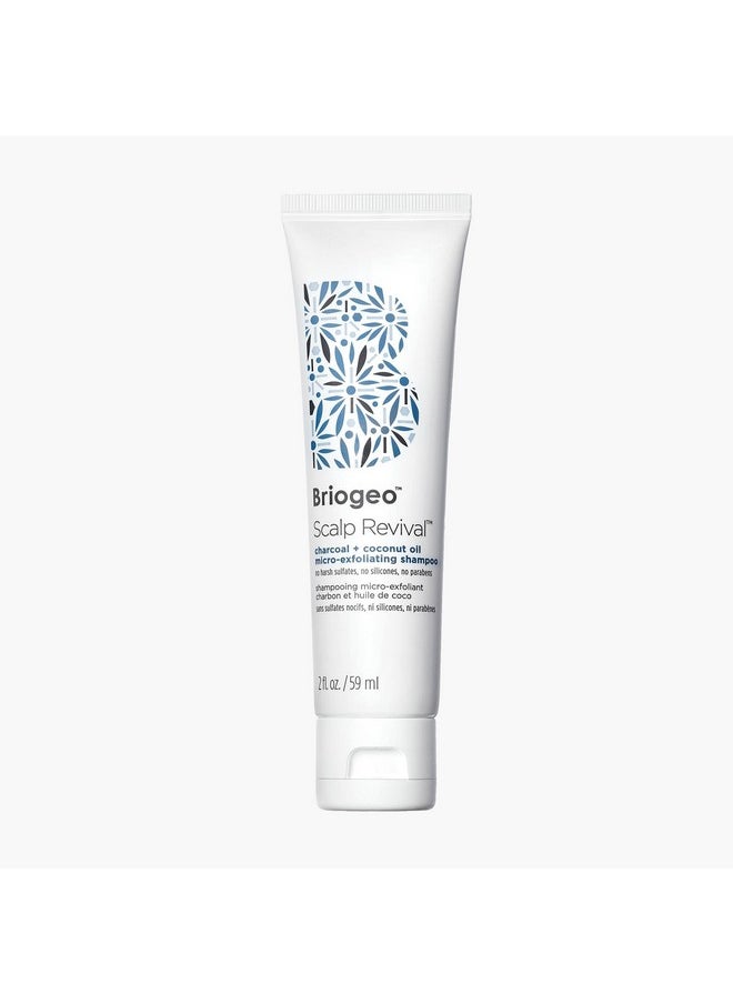 Briogeo - Riogeo Scalp Revival Exfoliator Charcoal Shampoo Treatment For Dry & Itchy Scalp Clarifying Shampoo For Build Up 2 Oz - Image 1