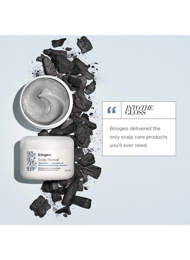 Briogeo - Riogeo Scalp Revival Exfoliator Charcoal Shampoo Treatment For Dry & Itchy Scalp Clarifying Shampoo For Build Up 2 Oz - Image 1