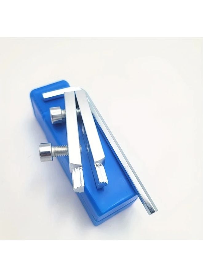 2 Pcs Set Faucet Valve Extractor Tool 1 2 and 3 4 Inch Adjustable Angle Steel Pipe Screw Remover with Bonus Wrench - Image 1