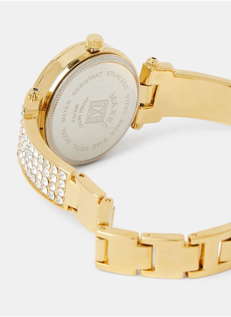 Maxel - Women's Fashion Waterproof Analog Wrist Watches MX286 - 28mm - Image 1