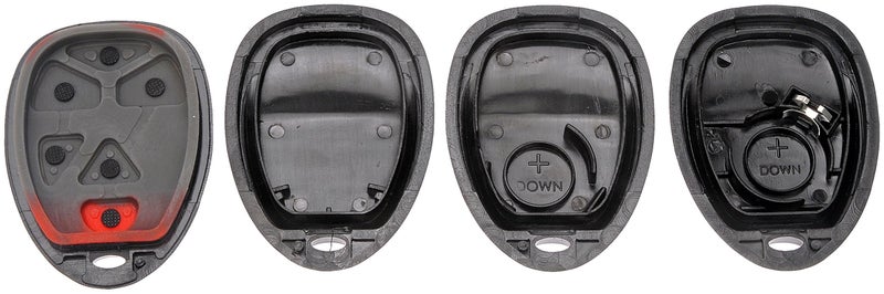 Dorman 13637 Keyless Entry Transmitter Cover Compatible with Select Cadillac / Chevrolet / GMC Models, Black - Image 3