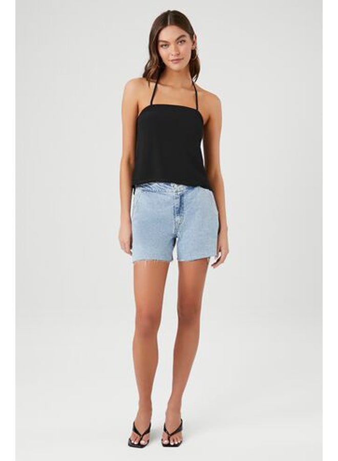 FOREVER 21 انقسام الظهر الشيفون الرسن كامي - Image 4