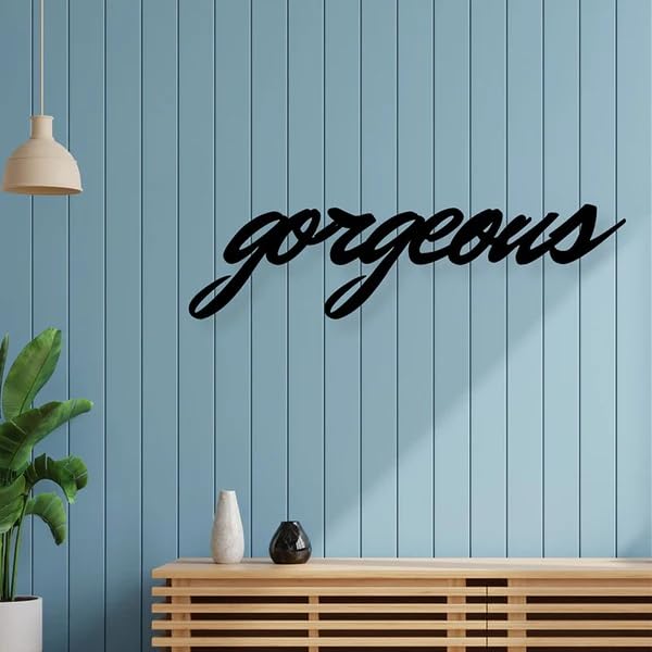 BLIND SHOP Gorgeous Typography Wall Art