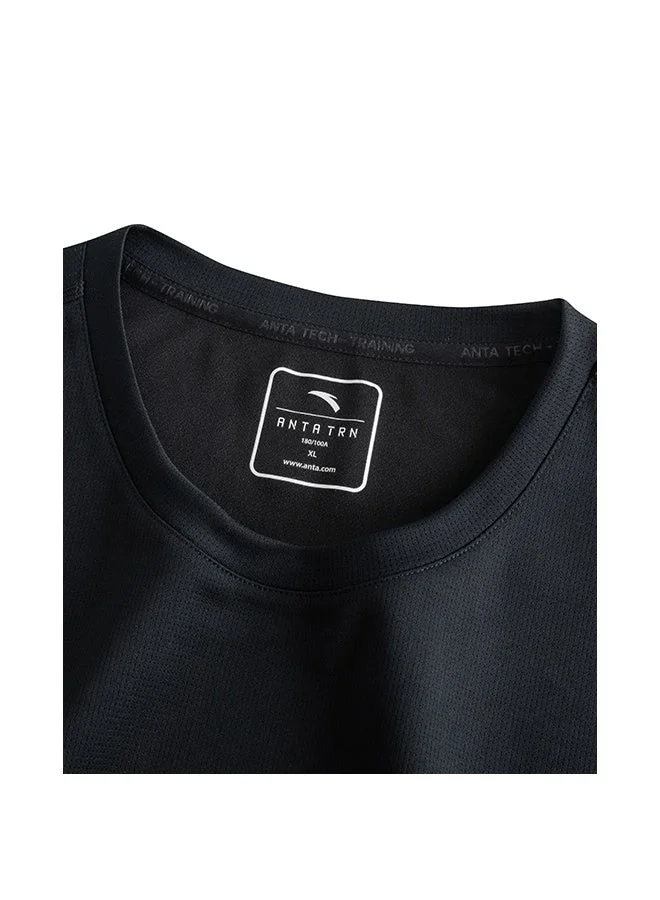 ANTA Regular Fit Workout Training Commute Knit Tank