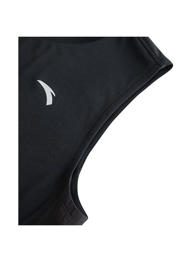 ANTA Regular Fit Workout Training Commute Knit Tank