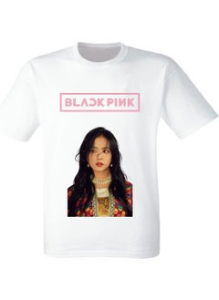 Black Pink - Jisoo - Digital Printed Kids White T-Shirt 