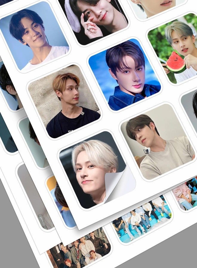 NS Trading Seventeen All Members Cute Small Round Corner Stickers (Set of 4 Sheets 96 Stickers) - Image 3
