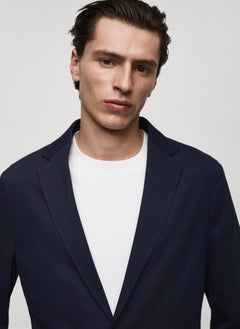 Mango Man Slim Fit Cotton Blazer  - Image 4