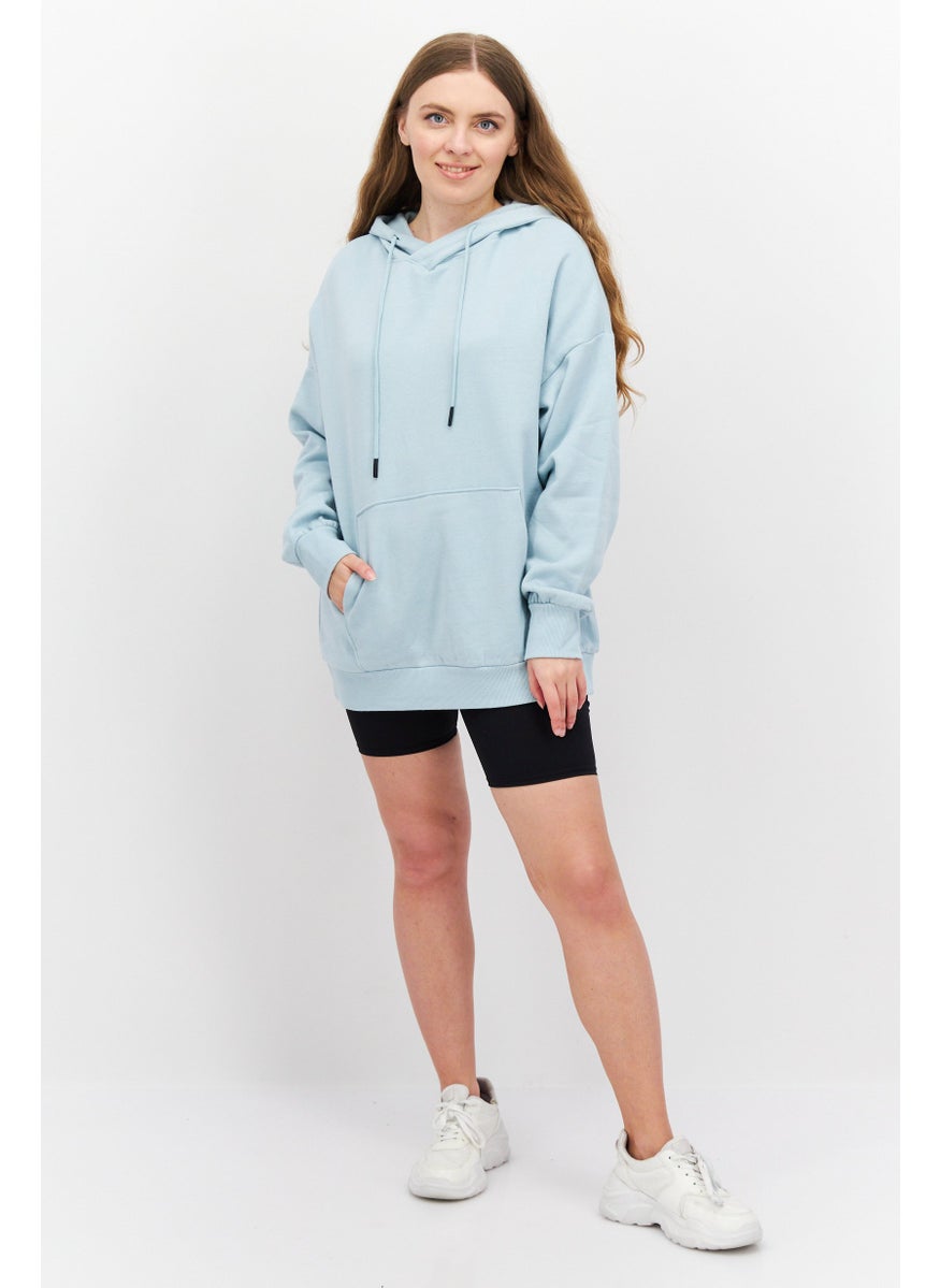 Women Sportswear Fit Long Sleeve Training Sweatshirt, Sage Blue - pzsku/ZADBC9E26070C9304996DZ/45/_/1727187745/28e8c213-f8a4-4ec1-8bc4-c9175b19b5bf