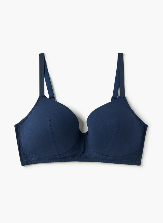 سبلاش فيڤ حمالة صدر داعمة بفيونكة وأشرطة قابلة للتعديل - Image 1