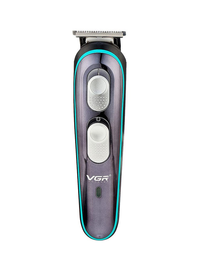 VGR Navigator V-055 USB Charging Men Hair Trimmer Black/Blue - Image 1