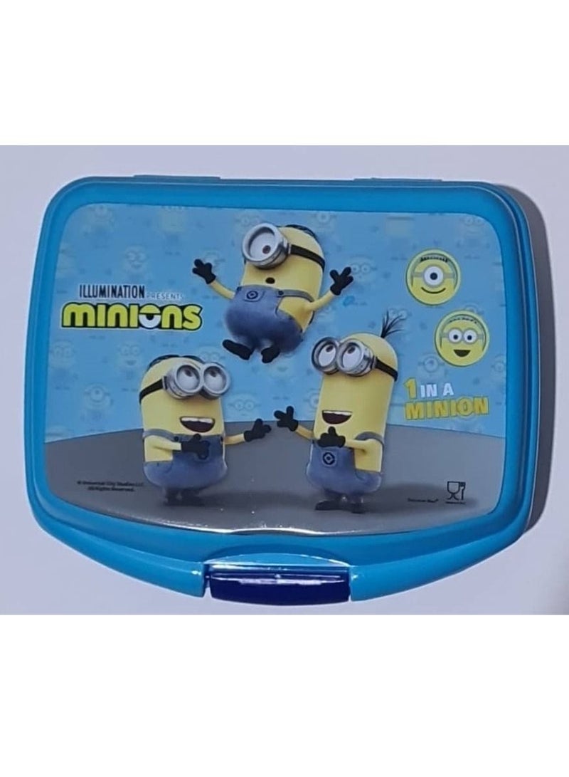 Minions Plastic Printed Lunch Box - Image 1