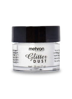 mehron Makeup Glitterdust (.25 Oz) (Opalescent White)  - Image 1
