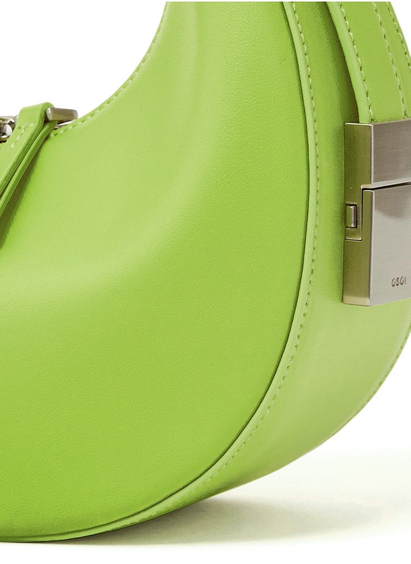 OS OSOI Mini Toni Bag Mini Leather Top Handle Handbag Shoulder Crossbody Bags  - Image 4
