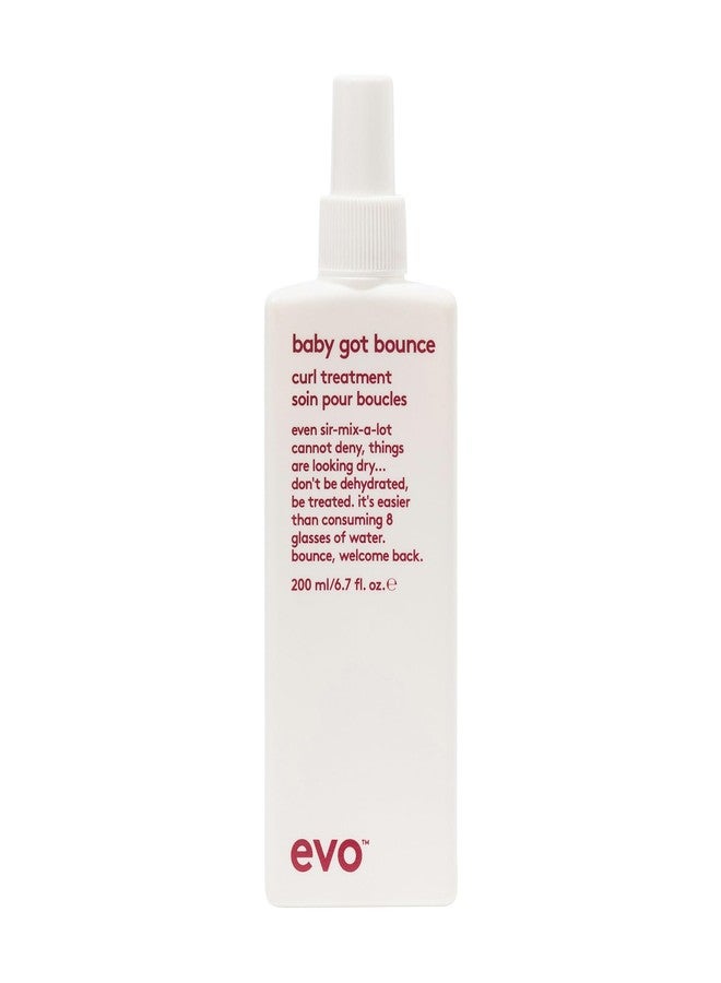 EVO Baby Got Bounce Curl Treatment - Enhances Curls with Touchable Soft Finish - Moisturize & Reduce Dry Frizzy Hair - 200ml / 6.7fl.oz - Image 1