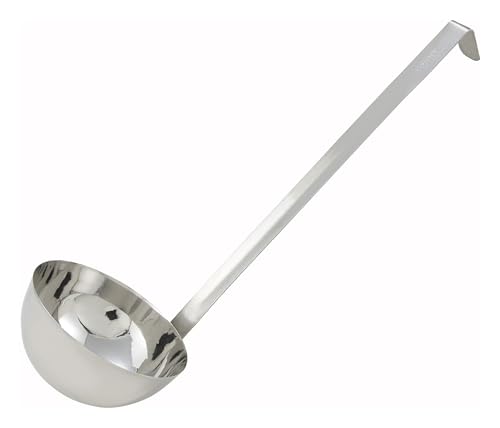 Winco 2-Piece Constructed Stainless Steel Ladle, 32-Ounce - Image 2