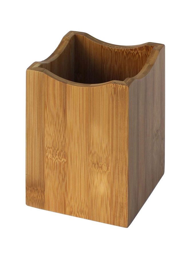 Oceanstar H1347 Utensil Holder , Brown, size:a 4 x 4 x 6 cuin (L x W x H) - Image 1