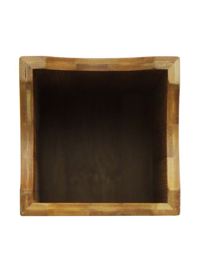 Oceanstar H1347 Utensil Holder , Brown, size:a 4 x 4 x 6 cuin (L x W x H) - Image 3