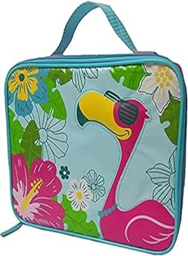 THERMOS 155790 Lunch Bag with Bird Print - Multi Color