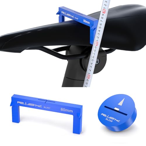 CYCEARTH Bicycle Bike Seat Cushion Height Measuring Tool Fitting Measurement Gauge - Image 1