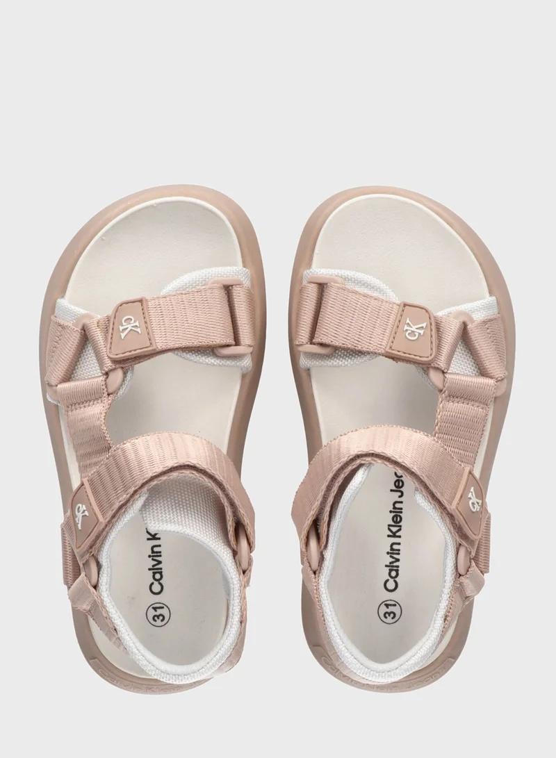 Calvin Klein Jeans Kids Velcro Sandal