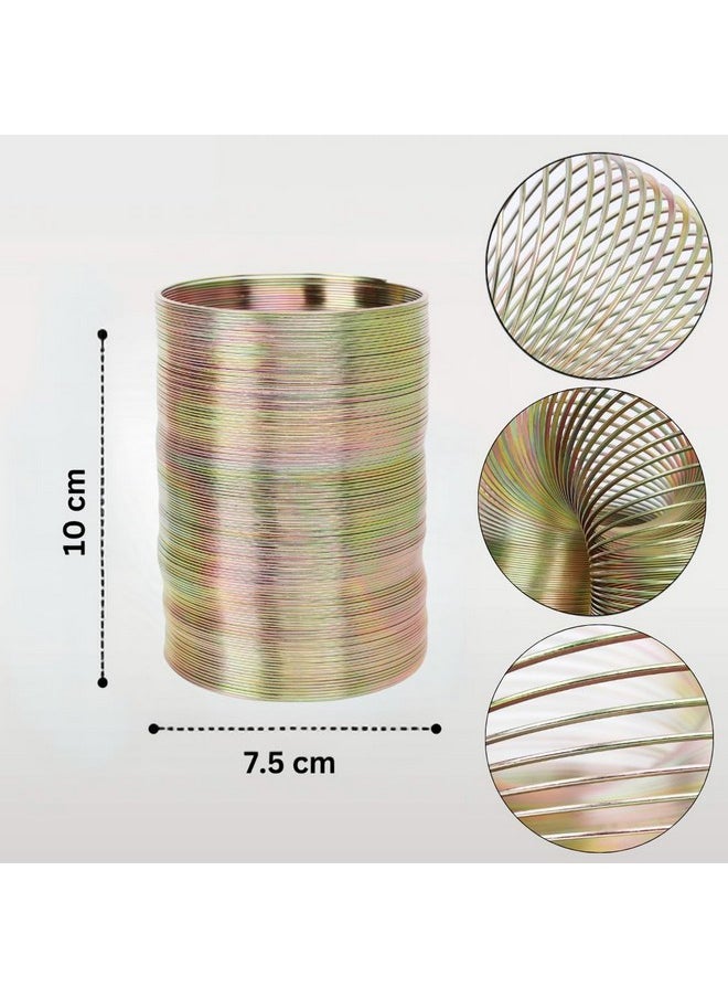EISCO - EISCO Wave Form Helix - Scientific Slinky Spring, Tempered Steel, 7.5cm Coil, 3M Length, Physics Experiment Kit, STEM Learning, Sound & Motion Wave Demonstration, Classroom Education & Science Fair Projects - Image 1