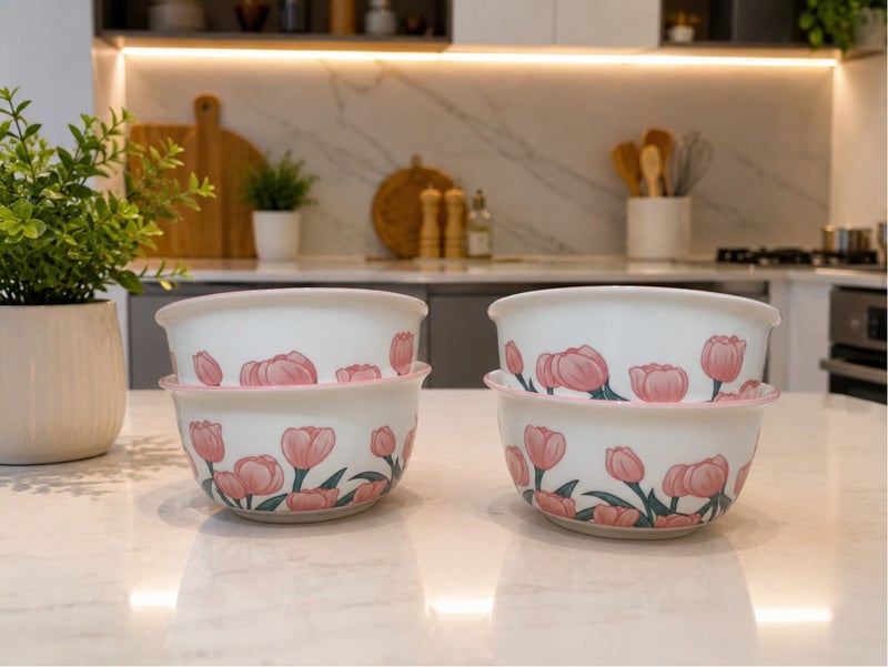 Imported porcelain bowl set.