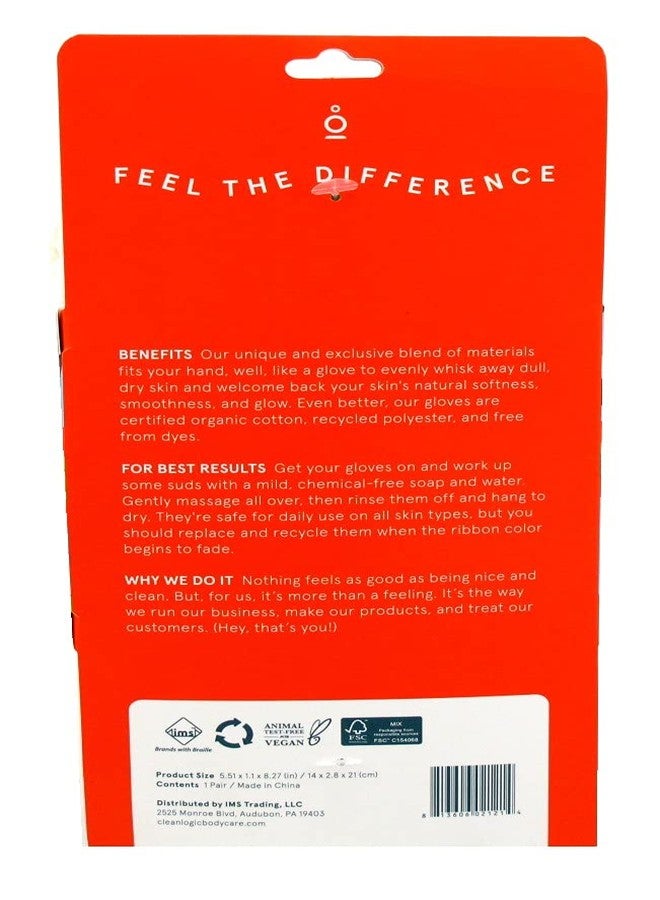 Cleanlogic - Bath Gloves Exfoliating - 2 CT - Image 3