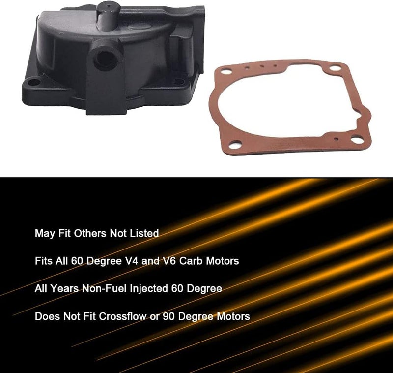 KINTLE 433000 Float Chamber Carburetor Bowl Kit Compatible with Johnson Evinrude 90-100-105-115-135-150-175HP, Replace 343870 433000 766418 - with 335070 Gasket - Image 3