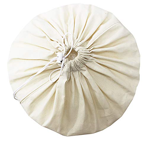 Cotton Craft - 2 Pack Extra Large 100% Cotton Canvas Heavy Duty Laundry Bags - Natural Cotton - 28"x36" - Versatile - Multi Use - Image 3