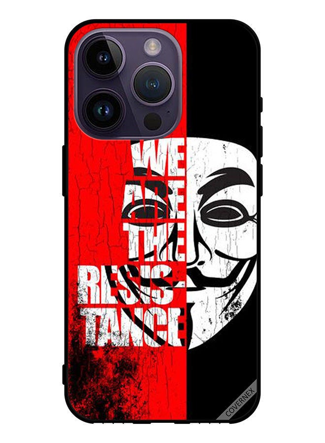 Covernex Protective Case Cover For Apple iPhone 14 Pro We Are The Resistance - Image 1