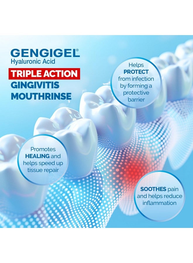 جينجي جيل غسول الفم بحمض الهيالورونيك 300 مل - Image 3
