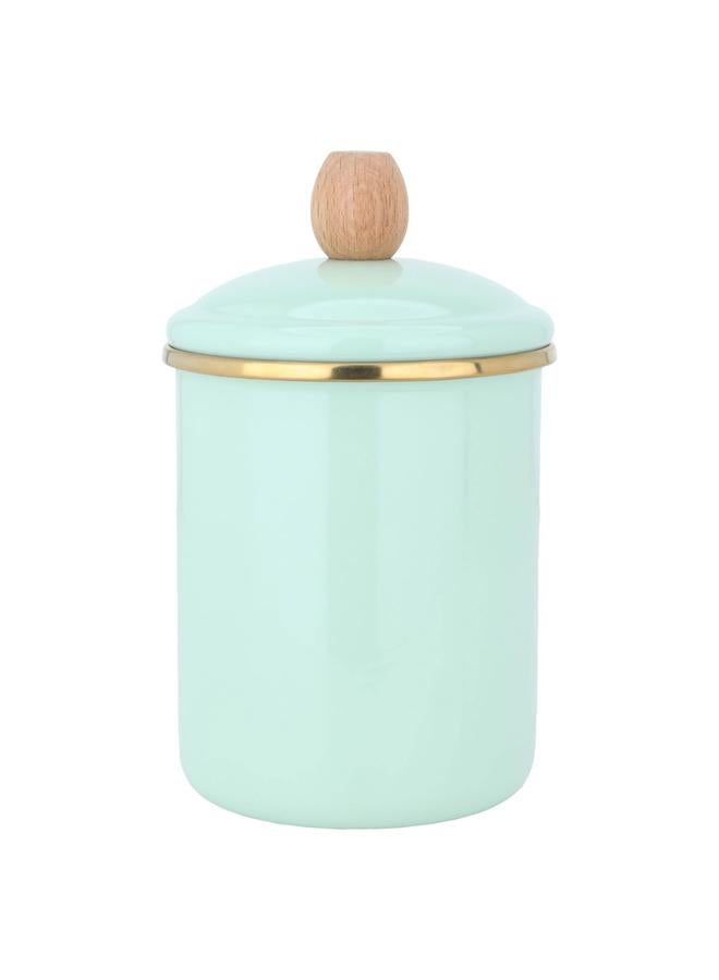 Alsaif Steel Box With Lid Green  - Image 1