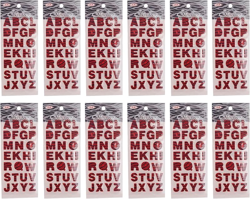 ا  ينجليسه ليتتيرس فوام ستيككير سيت وف  بييكيس فور كيدس  ريد   اريد