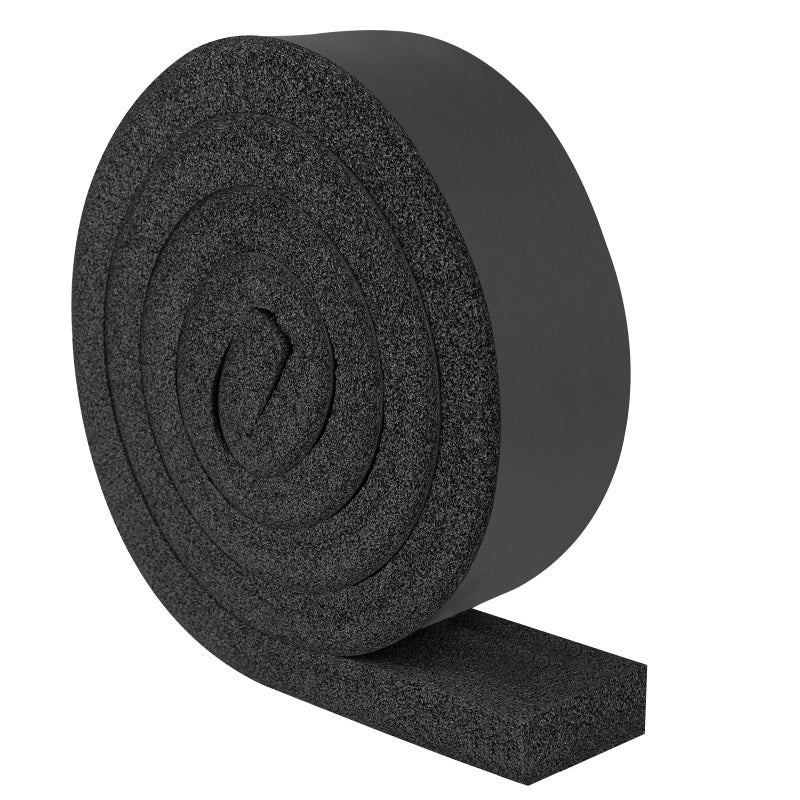 Yotache Open Cell Foam Air Conditioner Insulation Seal Strip 2"x1", Non-Adhesive Air Conditioning Weather Strip, 6.5 Feet Long - Image 1