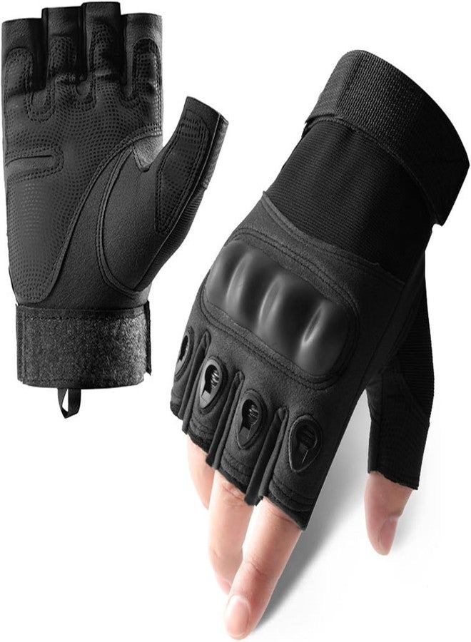 GymWar Weight Lifting Gloves Â- Rubber Padded Gloves for Men Women Workout | Weight Lifting Straps for Heavy Lifting (Black) - Image 1