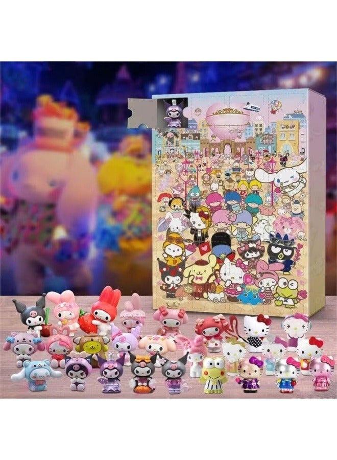 general Sanrio desktop decoration, character model collection, decorative toys, gifts for family and friends