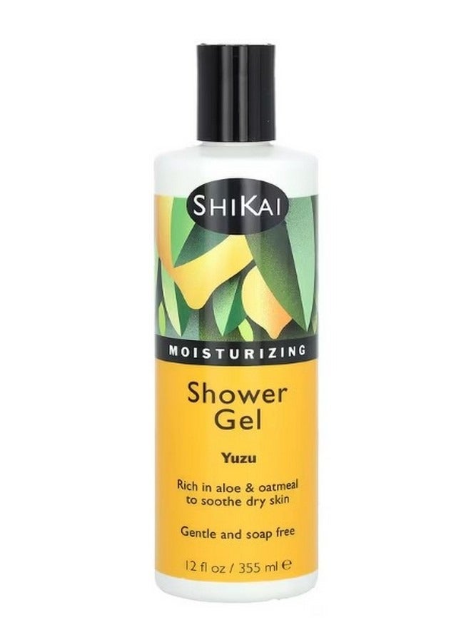 SHIKAI Moisturizing Shower Gel Yuzu 12 fl oz 355 ml - Image 1