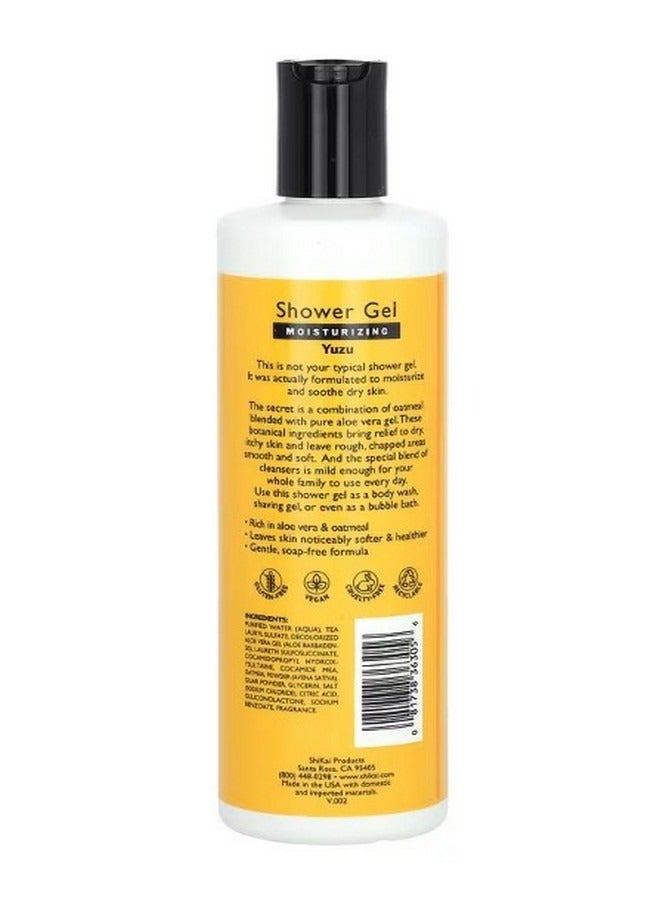 SHIKAI Moisturizing Shower Gel Yuzu 12 fl oz 355 ml - Image 2