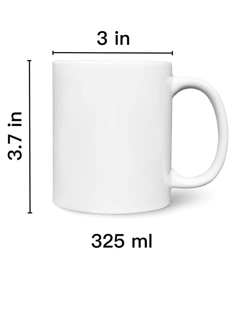 Story Of Candle Ceramic mug with the “The Hole Series Logo” design printed in white - Image 2