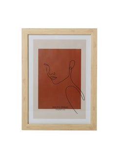 homes r us Klara A4 Photo Frame, Brown – 24X32.7 Cms UAE | Dubai, Abu Dhabi