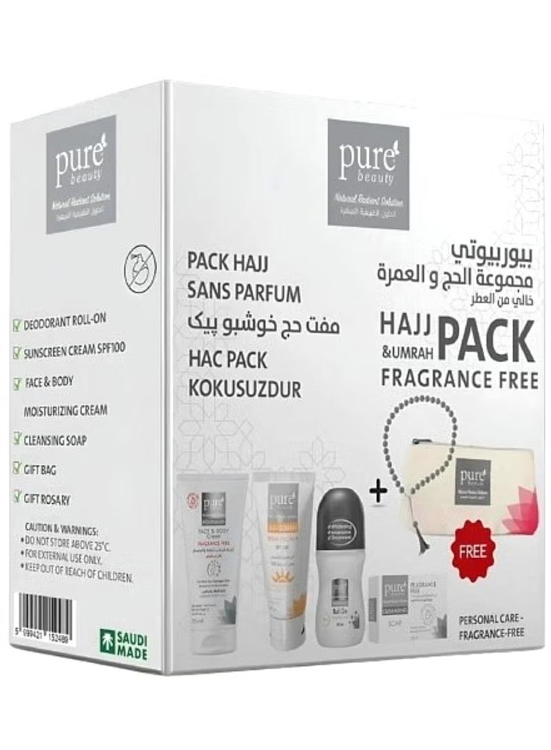 Pure Beauty The Hajj And Umrah Set Is Fragrance Free And Large