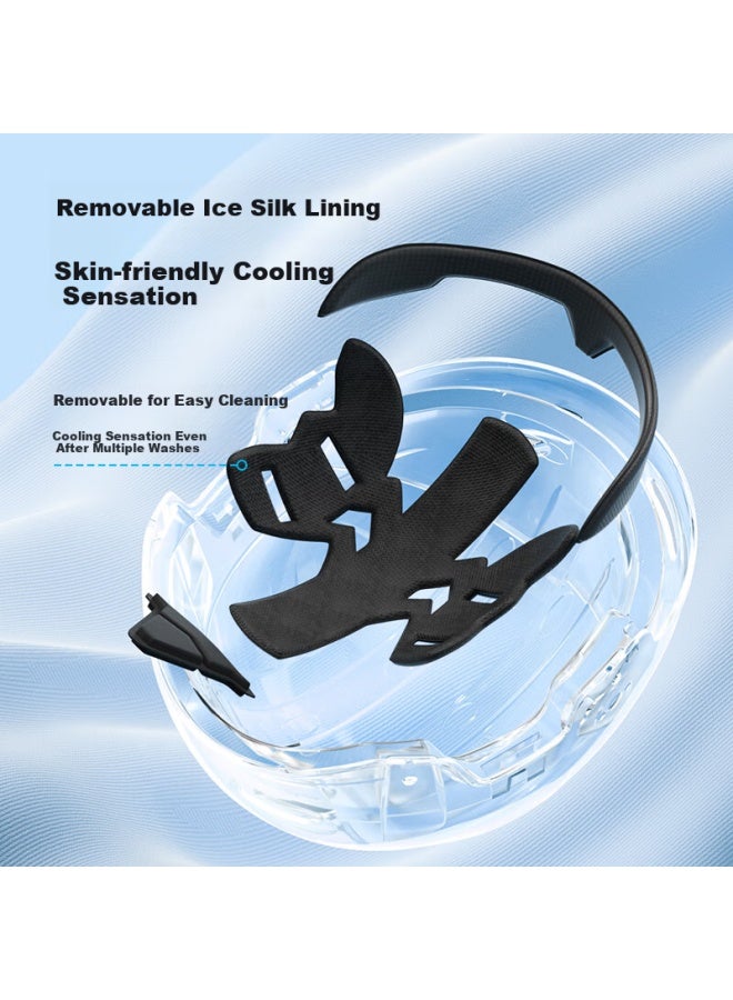JD.com Jd Original Tk02 Electric Scooter Helmet Short Visor Model, Summer And All-season Use, 3c Certified, New National Standard Class A 315 Recommended Electric Scooter Helmet, Size M, Glossy Black - Image 3