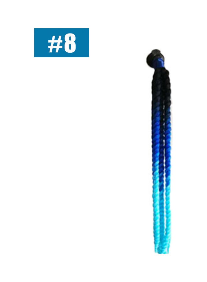 NIBEMINENT Gradient Decoration Retro Braid Motorbike Helmet