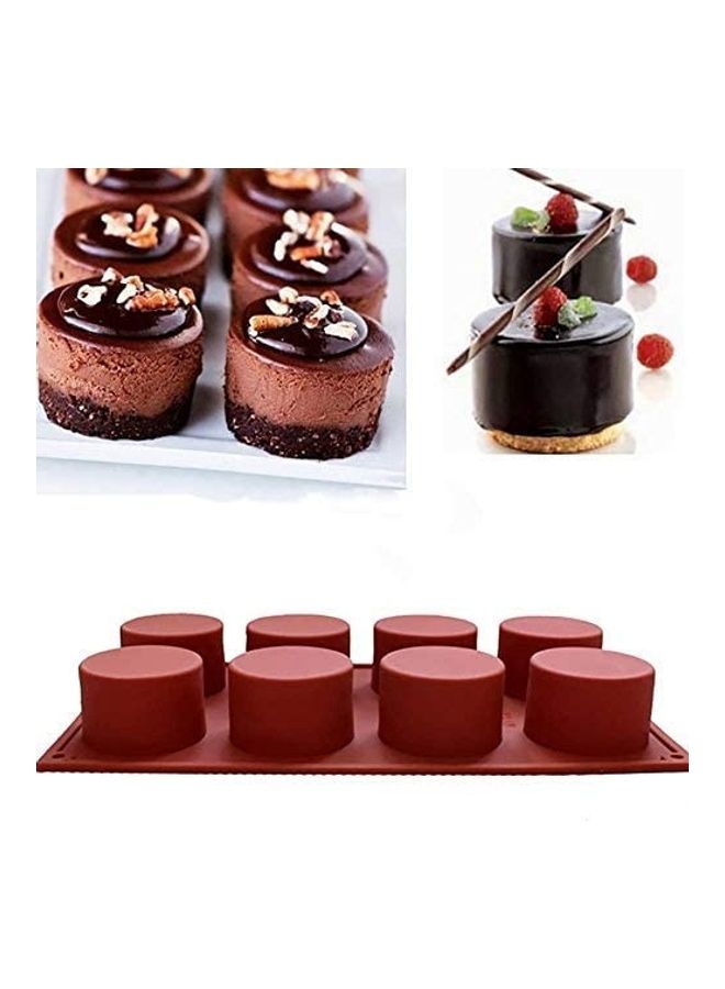 general Round Flexible Silicone Cookie Candy Chocolate Mould Multicolour one size - Image 2