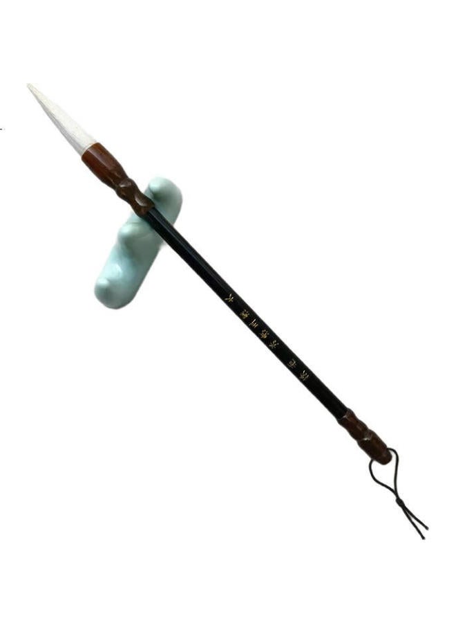 For Shine Fenshang Wf-Mb-123 Calligraphy Brush With Yang Hao Hair - Ice Clear And Jade Pure, For Calligraphy, Chinese Painting, Large Characters, Couplets, 50Mm - Image 2