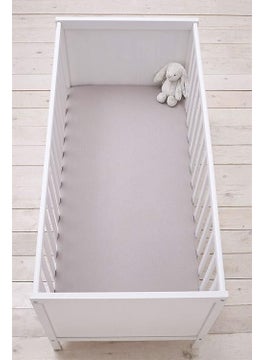 Cotenconcept 2 Pieces 40X80 cm Mother's Side Elastic Combed Cotton Fabric Baby Bedsheet  - Image 5