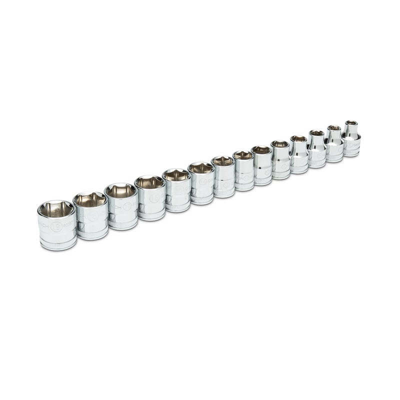 GEARWRENCH 14 Pc. 3/8" Drive 6 Pt. Standard Socket Set, Metric - 80552 - Image 4