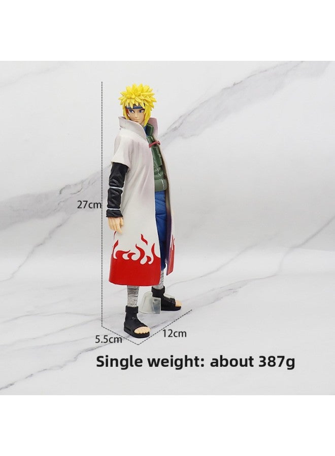 Adult Naruto Naruto Sasuke Kakashi Animation Hand-made Model Ornaments Peripheral Chassis Decoration Doll-Color:Standing Position Storm Water Gate (bag)  - Image 1