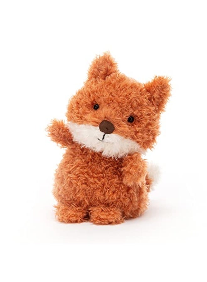 جيليكاتث ليتل فوكس حيوان محشي، 7 بوصات - لعبة قماشية من الغابة - هدية كلاسيكية للأطفال - Image 2